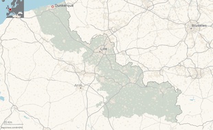 La ville de Dunkerque, dans le Nord.