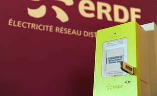 Un compteur Linky d'EDF