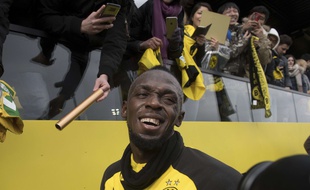Usain Bolt sous les couleurs du Borussia.