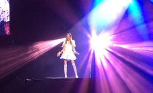 Violetta en concert, le 15 février 2015 à Toulouse.