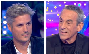 Jean-Baptiste Boursier et Thierry Ardisson dans «Salut les Terriens !» diffusé sur C8 le 13 octobre 2018.