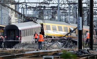 L'accident ferroviaire de Brétigny-sur-Orge (Essonne), a fait sept morts et 32 blessés le 12 juillet 2013.