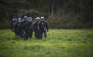 Sur la ZAD de Notre-Dame-des-Landes en avril 2018