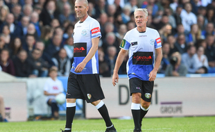 Zinedine Zidane et Didier Deschamps