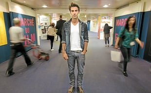 Guillaume Campanacci, ici au Marché du film, dans les sous-sol du Palais.