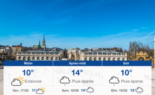 Météo Nancy: Prévisions du jeudi 16 mai 2019