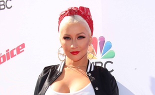 La chanteuse et actrice Christina Aguilera