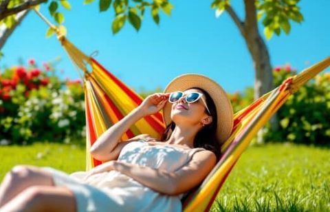 Offrez-vous une sieste au soleil avec ce hamac TONGA en promo chez E.Leclerc