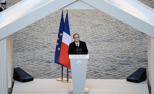 François Hollande aux Invalides le 3 février 2015.