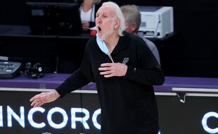 Gregg Popovich, le coach des San Antonio Spurs.