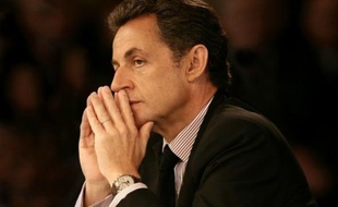 Nicolas Sarkozy le 21 avril 2009