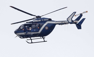 Un hélicoptère de la Gendarmerie nationale. Illustration.
