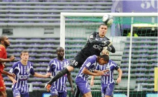 Yohann Pelé sous les couleurs de Toulouse, en 2009