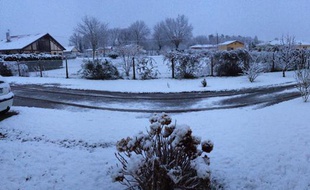 La neige est tombée en abondance ce mardi matin dans les Landes et les Pyrénées-Atlantiques