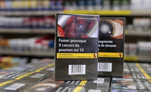 Les malfaiteurs ont pris la fuite avec un stock de cigarettes. Illustration.