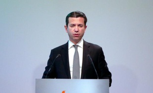 Le directeur financier d'EDF Thomas Piquemal le 16 février 2016