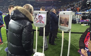 Le 24 janvier, les enfants hospitalisés à Léon Bérard avaient pu suivre grâce à un robot, les coulisses du match OL-OM