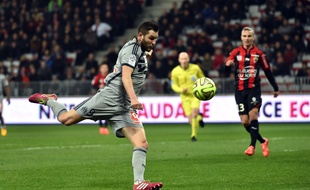 André-Pierre Gignac lors de Nice-Marseille, le 23 janvier 2015.
