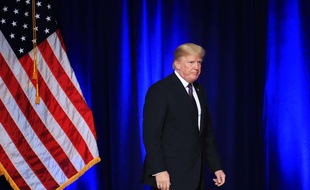 Donald Trump le 18 décembre 2017 lors d'un discours sur la sécurité nationale.