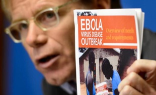 Le docteur Bruce Aylward, adjoint au directeur général de l'OMS, le 16 septembre 2014 à Genève