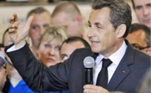 Nicolas Sarkozy, hier.