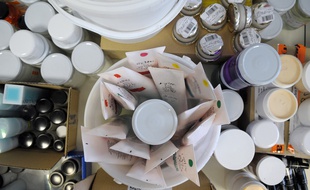 Illustration de produits cosmétiques