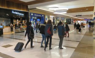 Les boutiques de la galerie marchande du centre Alma à Rennes vont devoir rrster fermées jusqu'à nouvel ordre.