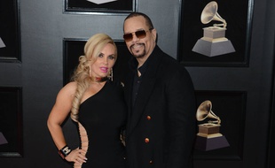 Le rappeur Ice-T et sa femme