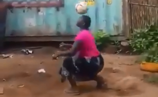La jongleuse tanzanienne qui a impressionné Trump.