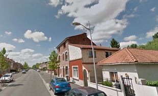 La rue des Platanes à Marquette-Lez-Lille.