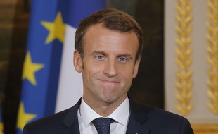 Le président de la République Emmanuel Macron.