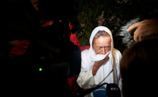 Sophie Pétronin, après sa libération, à Bamako, en octobre 2020.