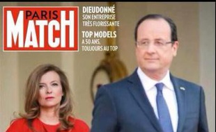 La une de Paris Match en vente le 15 janvier