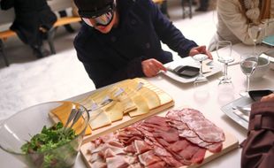 Une bonne raclette pour se réchauffer pendant l'hiver.