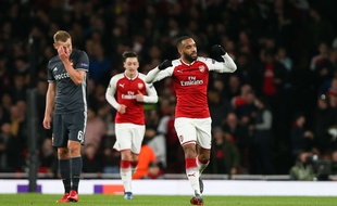 Alexandre Lacazette avec Arsenal