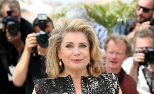 L'actrice française Catherine Deneuve le 21 mai 2014 à la 67e édition du Festival de Cannes