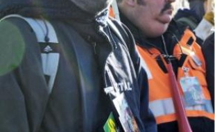 Les« Total » manifestaient hier à Dunkerque contre la fermeture de l'usine.