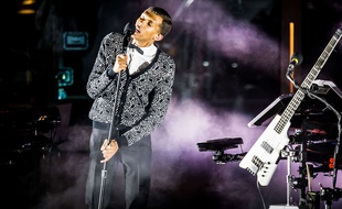 Stromae en concert à Las Vegas en avril 2015.