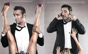 Les affiches du film «Les Infidèles», retirées des panneaux publicitaires.