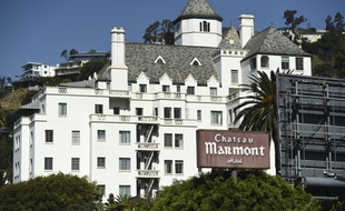 L'hôtel de luxe Chateau Marmont, situé à Los Angeles.