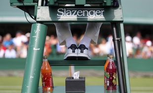 Un arbitre de chaise italien a été suspendu pour des propos déplacés envers une ramasseuse de balle, lors du Challenger ATP de Florence, le 30 septembre 2019 (photo d'illustration).