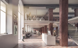 Strasbourg: La future Hear au sein de la Manufacture des tabacs. Philippe Prost, architecte / AAPP © adagp – 2018