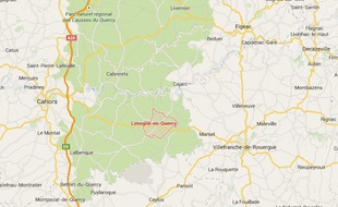 Localisation Limogne et Carjac