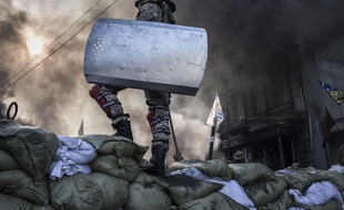 Révolte à Kiev.