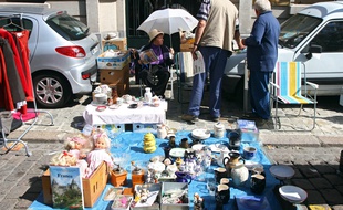 Venir à la braderie de Lille en voiture n'est pas toujours une bonne idée (illustration).