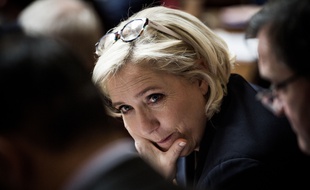 Marine Le Pen, à l'Assemblée Nationale, Paris, France, le 12 décembre 2018.Crédit:NICOLAS MESSYASZ/SIPA.