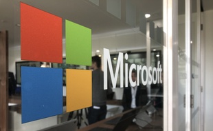 L'entrée du Microsoft Lab expériences de Nantes
