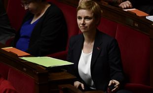 Clémentine Autain à l'Assemblée nationale
