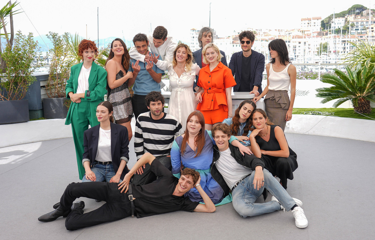 Valeria Bruni Tedeschi and Louis Garrel during 2007 Cannes Film