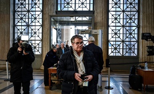 Le céréalier Paul Francois lors de son arrivée à la cour d'appel de Lyon, le 6 février 2019, dans son procès contre Monsanto.